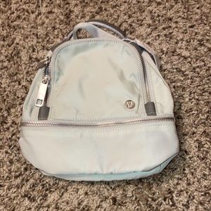 Lululemon nwt !! City adventurer backpack micro seafoam green color